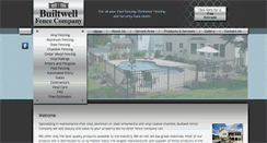 Desktop Screenshot of builtwellfence.com